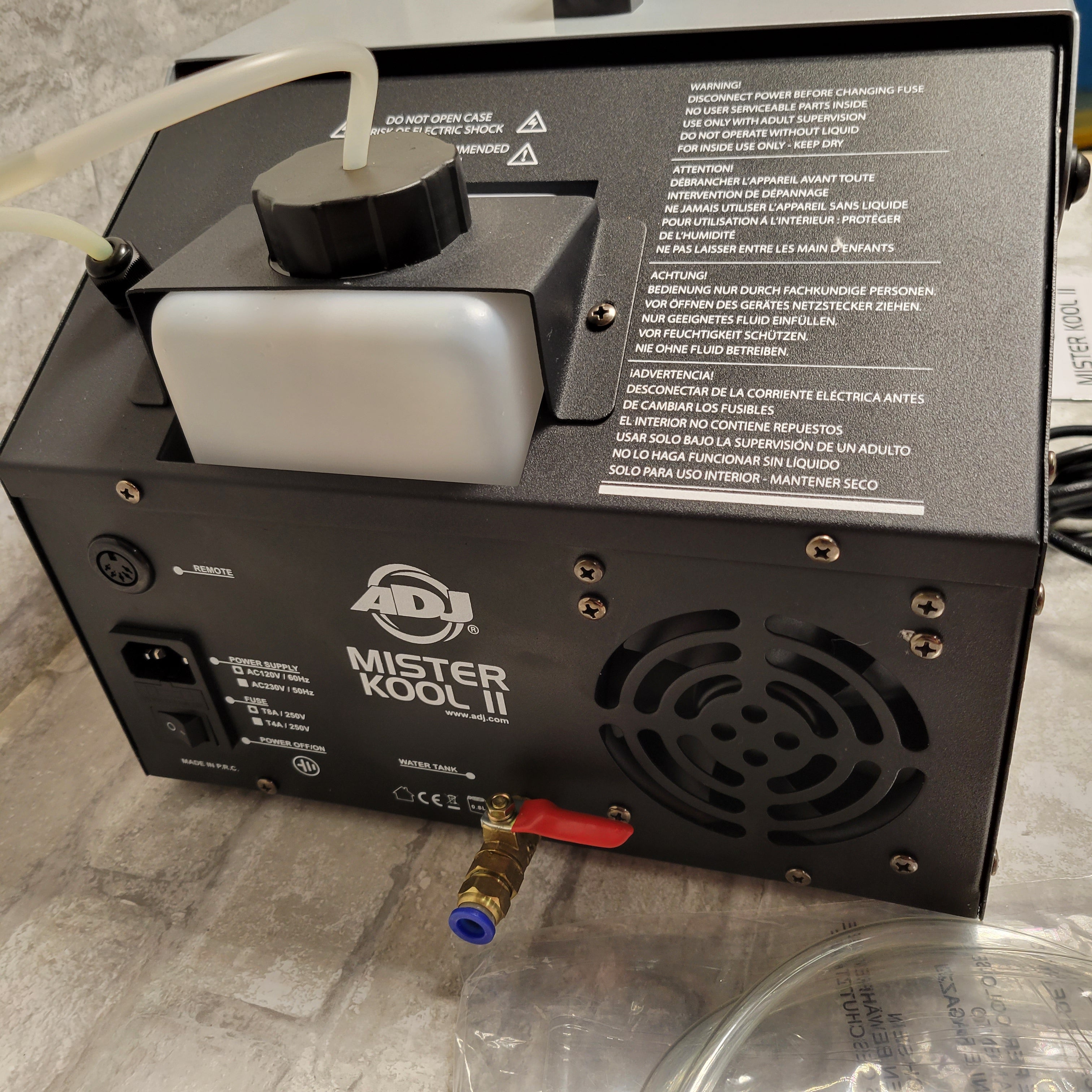 ADJ Products MISTER-KOOL-II Grave Yard Low Lying Water Based Fog Machine (8042216456430)